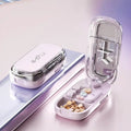 3in1 Medicine Cutter Precise Cutting Into Half Third Quarter Drug Qme Pink