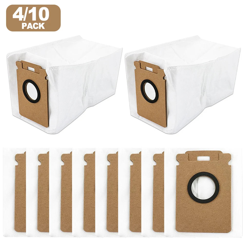 Dust Bags Compatible With For Roborock H50 Ultra H60 Hub Ultra H60 Hub Pro, 3.5L Automatic Emptying Sweeper Accessories Qme