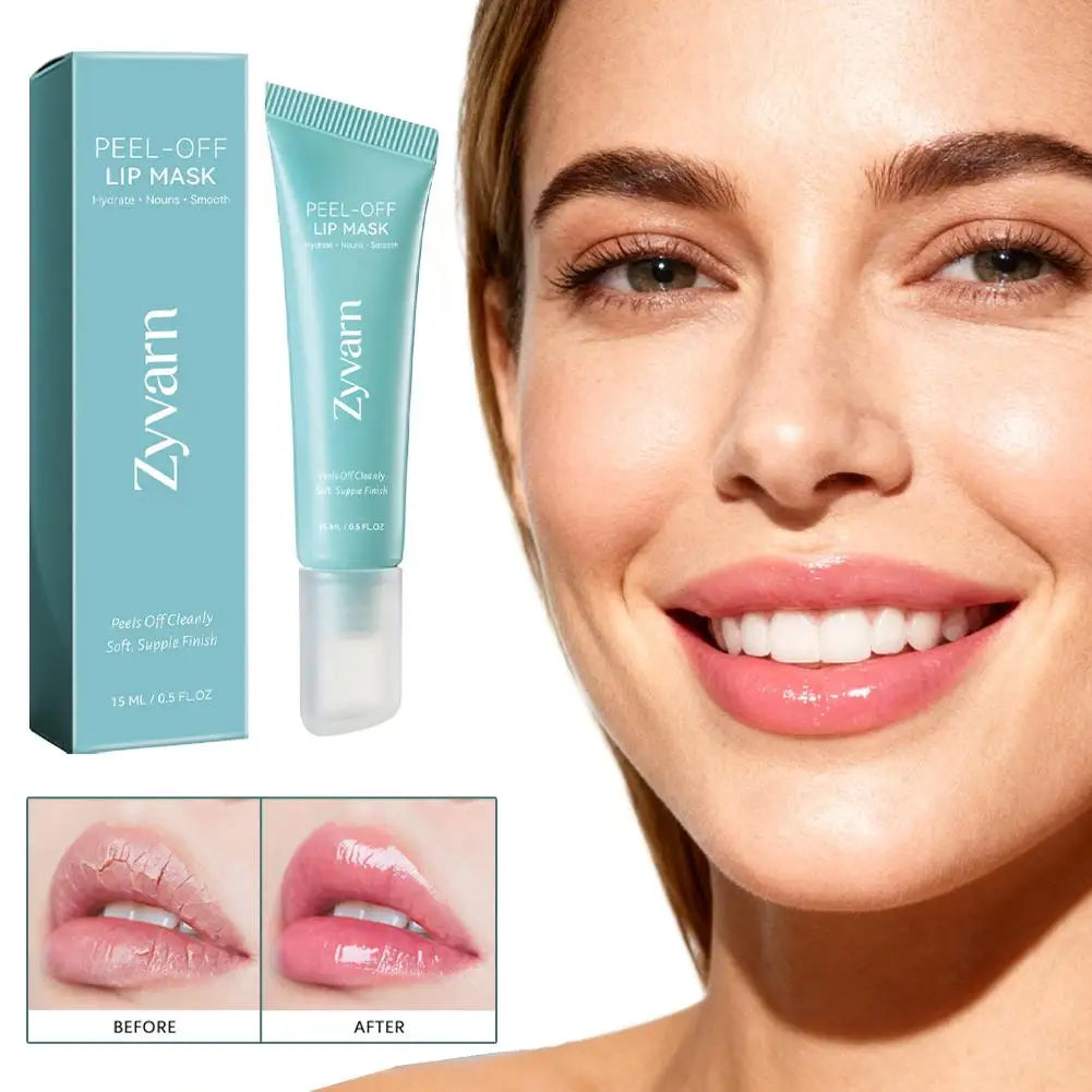 Hydrating Repair Peel-off Lip Mask Soothing Lip Mask For Dry Lips Lip Care Stick Lip Lines Pigmentation Moisturizing 15ml Qme