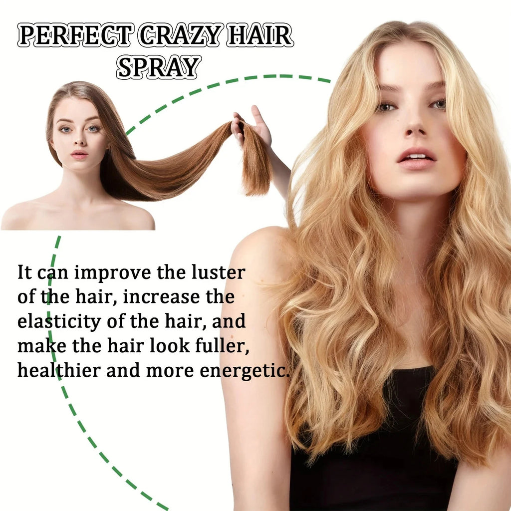 Unisex Hair Gel Rich in Glycerin, No-Rinse, Long-Lasting Hold and Volume, Residue-Free Texture Finish - 100g, Quick-Drying Oil-Control Formula Qme