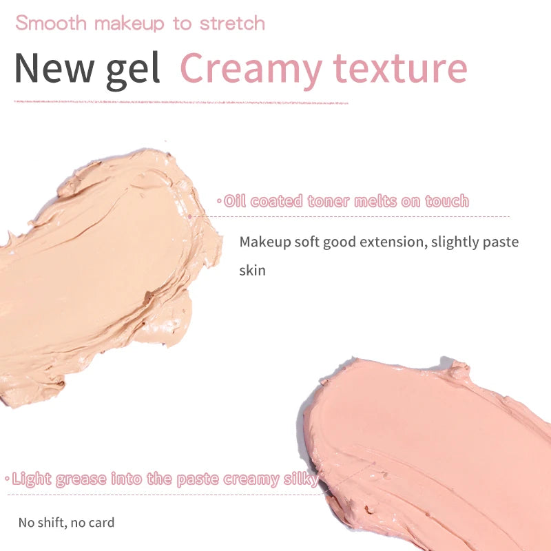 Three color concealer, waterproof concealer, perfect concealer effect, professional makeup concealer Qme