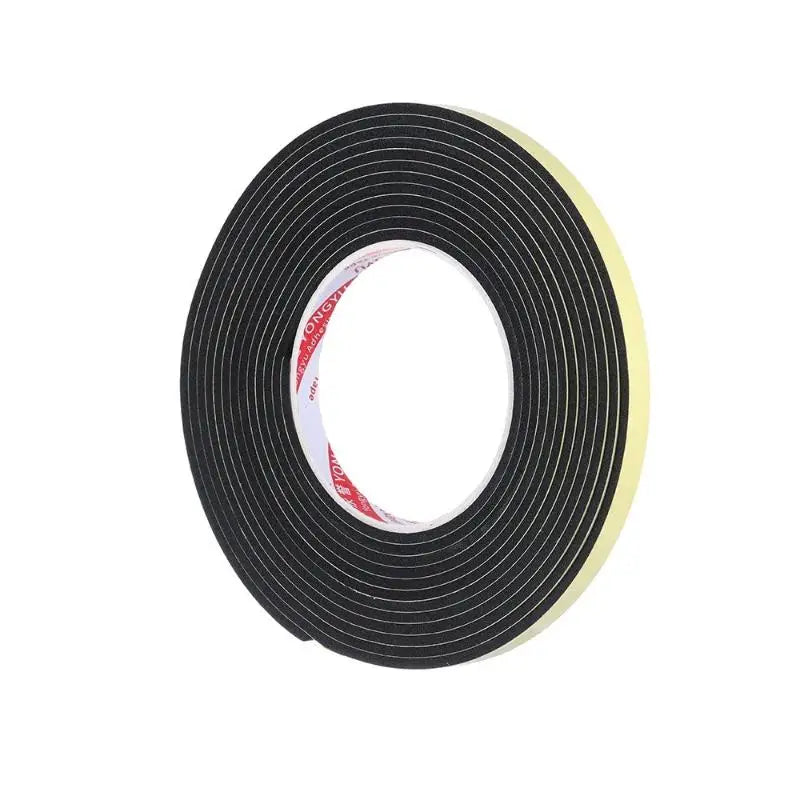 EVA Single Sided Foam Tape Multiple Thickness High Adhesion Shock Absorption Sealing Noise Reduction Home Use DIY Craft Mounting Qme 5mx10mmx3mm BN