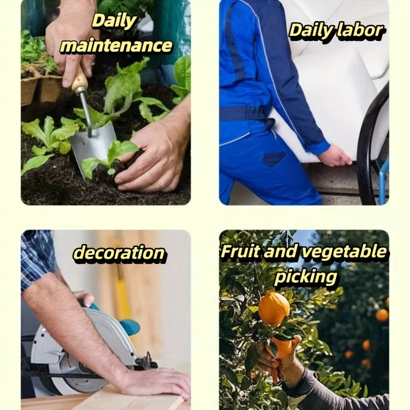 2 pairs of nylon gardening gloves, women's gloves, suitable for garden planting, digging and weeding, multi-purpose gloves Qme