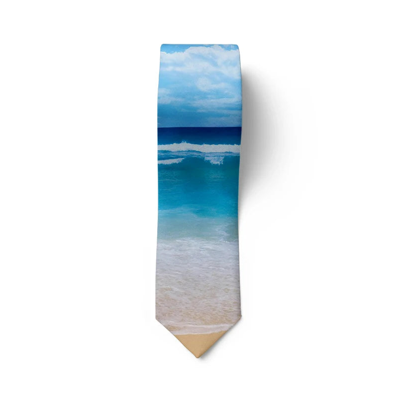Funny Little Dinosaur Men's Tie Unisex Business Dating Novelty Qme type5
