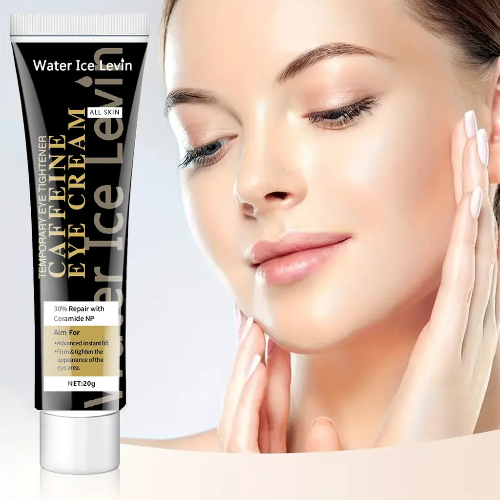 Caffeine Eye Cream to Lighten Dark Circles and Tighten Skin Instant Eye Repair Essence Eye Beauty Treatment Qme