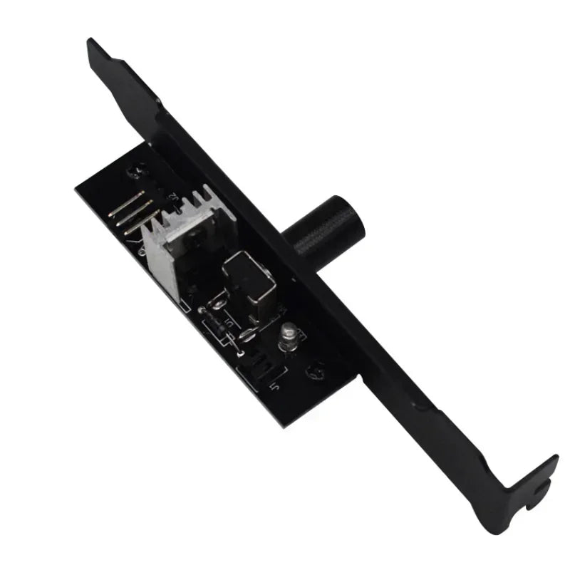 Fan Speed Controller PCI Bit Fan Controller Hub Desktop Computer Fan Speed Controller Supports 3 Pin Qme