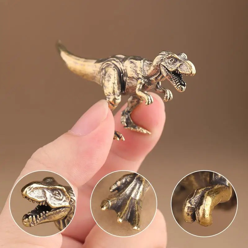 Figurines Handcrafts Gifts Jurassic Tyrannosaurus Dinosaur Solid Qme
