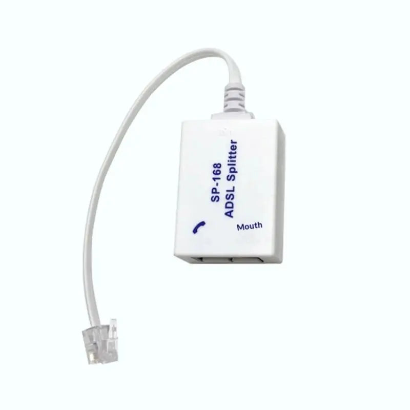 DSL Filter Splitter ADSL Phone Line Male 2 Female RJ11 6P4C 6P2C Qme Default Title