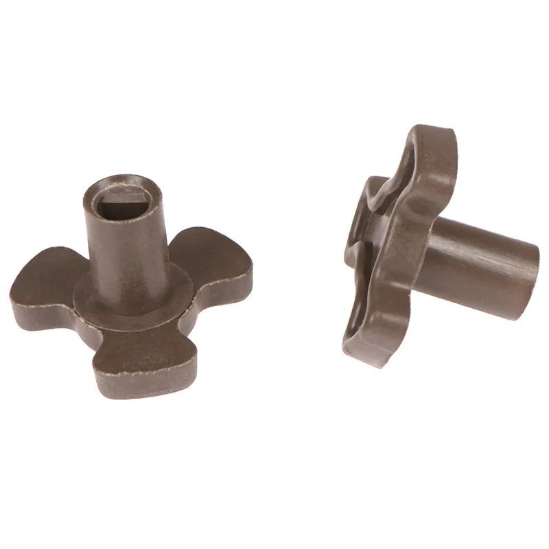 2Pcs 17mm Microwave Oven Turntable Roller Guide Support Coupler Tray Shaft. Qme
