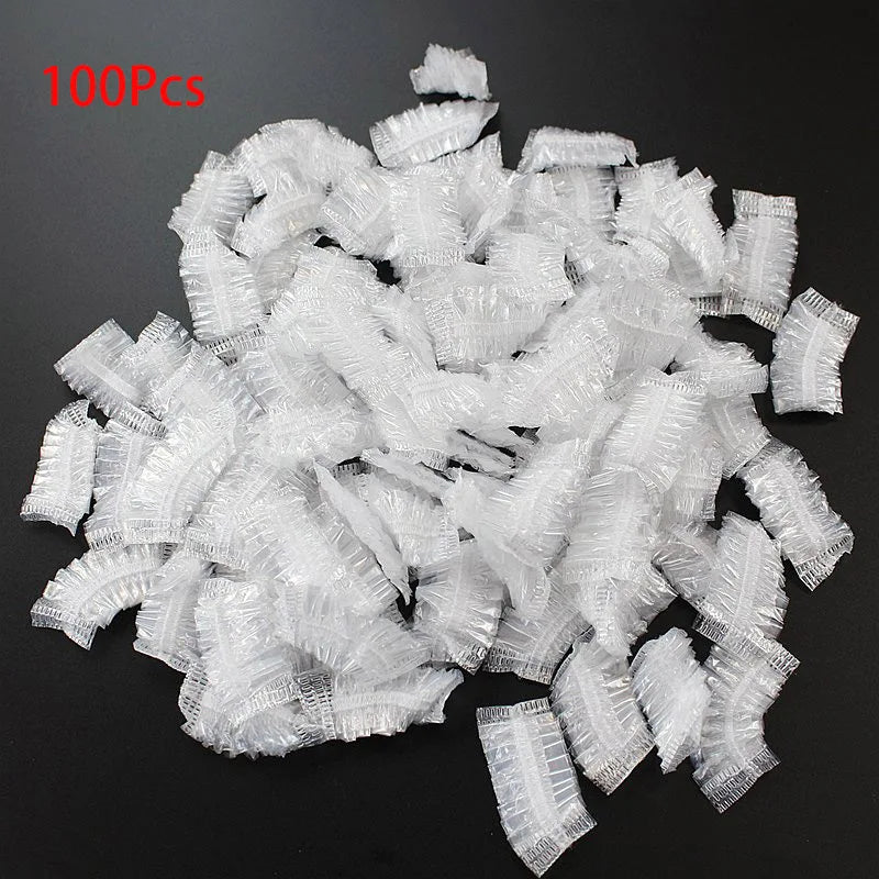 Disposable Hair Dye Earmuff Waterproof Ear Cover Baking Oil Wash Qme Transparent China Mainland