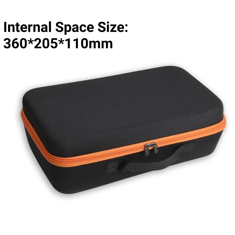 3-size Large Capacity Tools Bag Electric Drilling Tool Shockproof Bag Portable Outdoor Electrician Hardware Tool Waterproof Bag Qme Black -XL