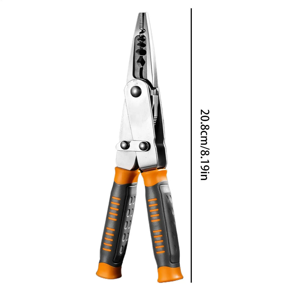 Electric Wire Stripper 2-in-1 Shears Tool Cutting Nipper Electrical Qme