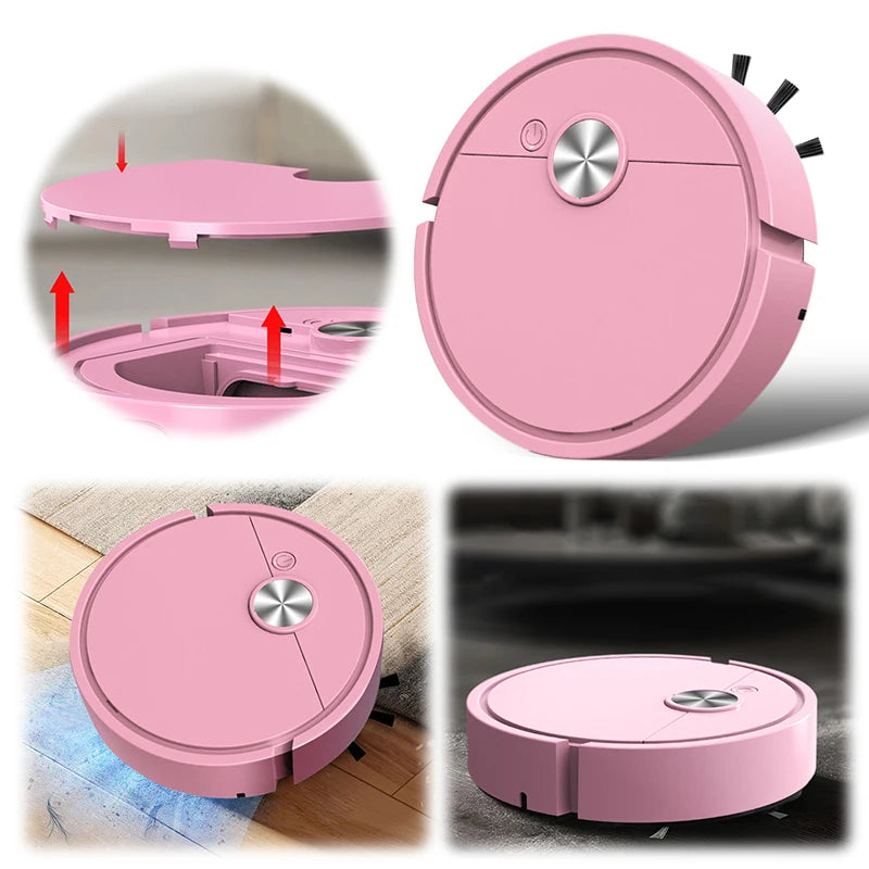 Smart Vacuum Cleaning Robot Mini Mopping Suction And Sweeping Integrated Fully Automatic Cleaning Sweeping Robot Qme
