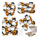 Halloween Bathroom Shower Curtains Non Slip Skull Rugs Toilet Lid Qme 02 China Mainland