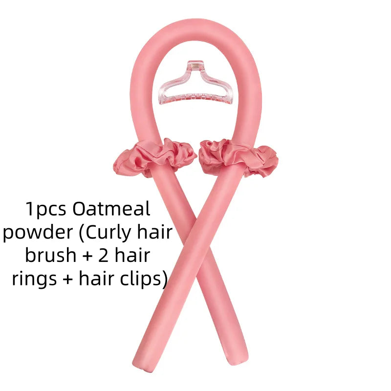 1 3 Mix Woman Foam Heatless Curling Rod Headband Make Hair Soft Shiny