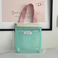 Mesh Makeup Toiletry Storage Bags Handbags Portable Travel Washing Qme A2
