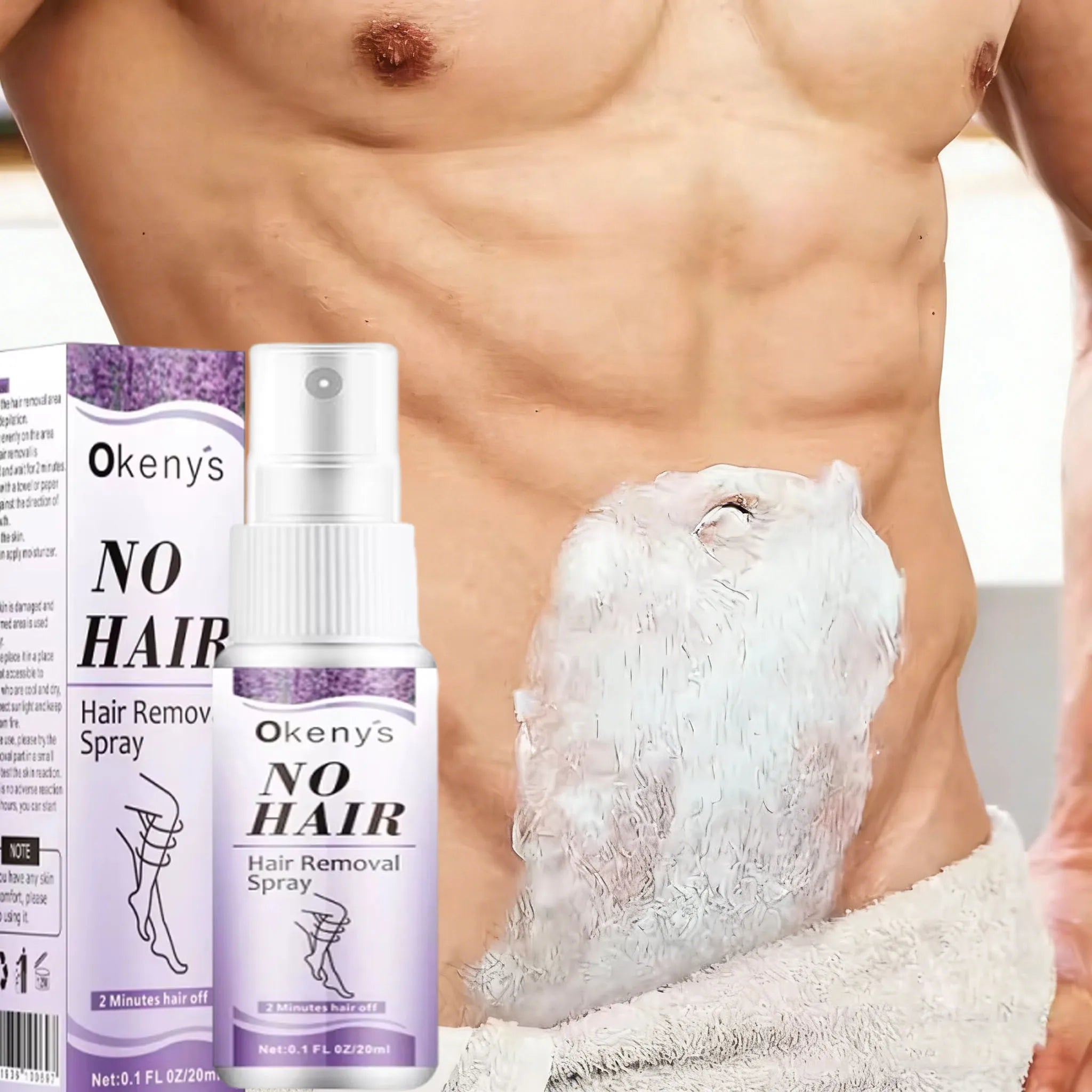 2 Minutes Painless Fast Hair Removal Spray Hair Growth Inhibitor Arm Armpit Leg Permanent Depilatory for Men Women Repair Care Qme 1pc