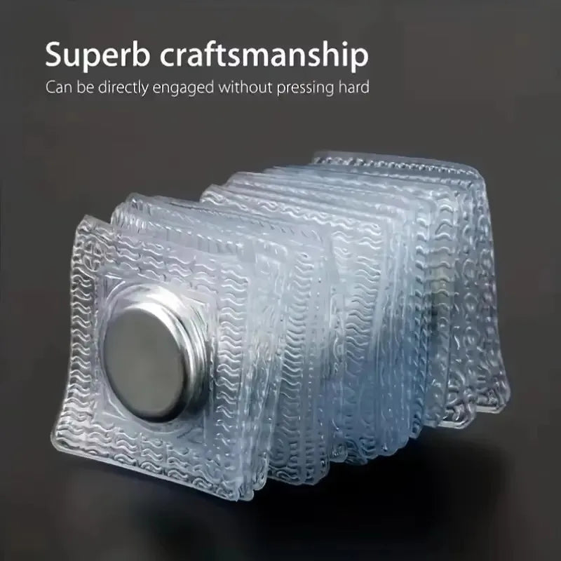 20pcs magnetic fasteners for sewing - invisible metal fasteners for clothing and bags, easy-to-use handicrafts, DIY accessories Qme