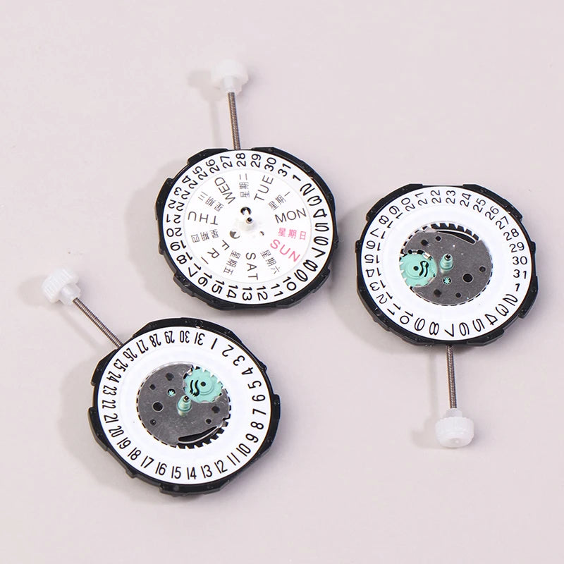 China Sunon Sl28 Sl28-6 Quartz Movement Replacement Three Hands Calendar Date A Cheap Alternative To 2115-20z Movement Qme