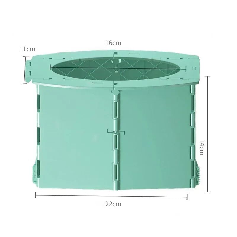 Portable Baby Boy WC Toilet Seat Baby Girl Pot Toilet Bowl Foldable Potty Training Pot Outdoor Travel Pots Child Seat Baby Potty Qme