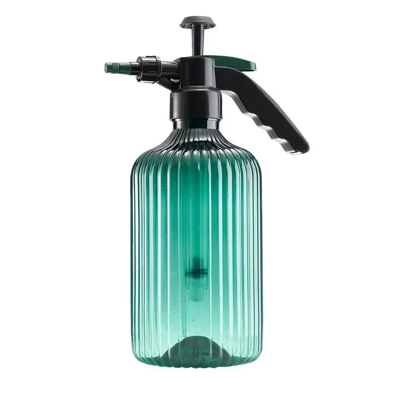 Portable Pressure Garden Spray Bottle Kettle Plant Flowers Watering Qme Green