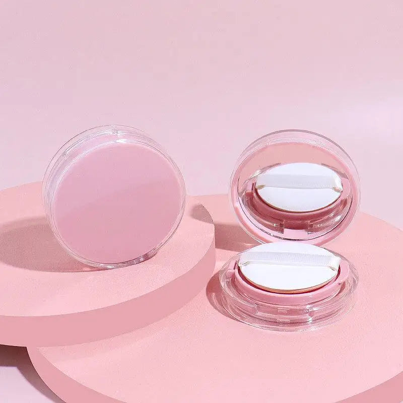 Portable Empty Air Cushion Puff Box Mirror Refillable Container Qme