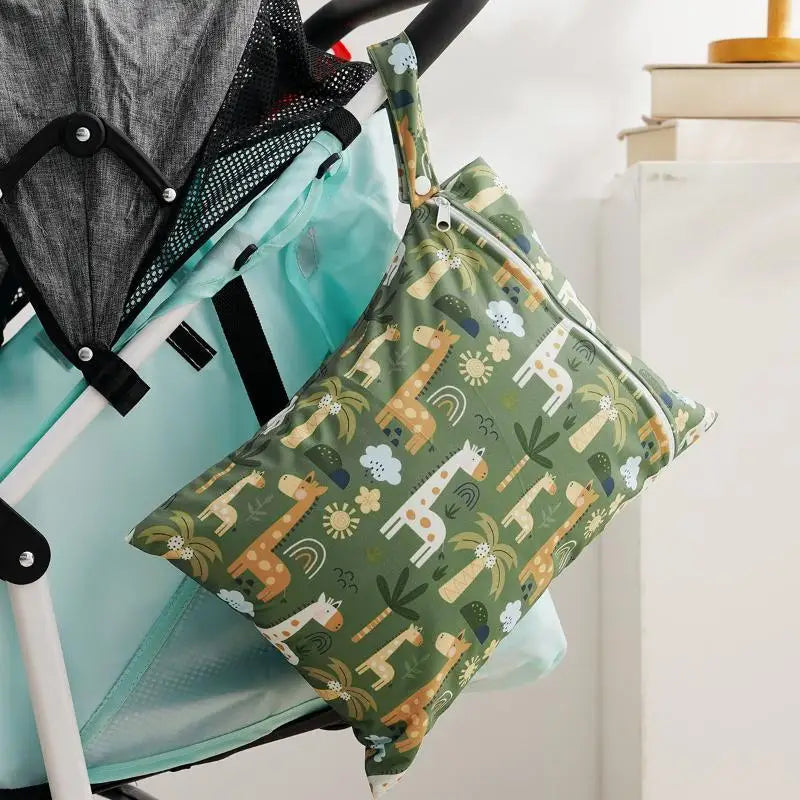 Waterproof Cloth Bag Wet Dry Bag Fashion Zipper Bag Washable Beach Pool Gym Bags For Swimsuits Wet Clothes Qme C