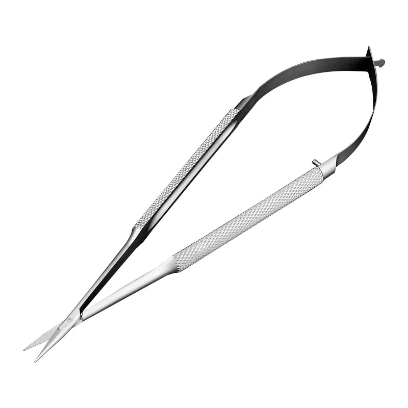 Corneal Scissors Micro Surgical Vannas Titanium Stainless Steel Qme