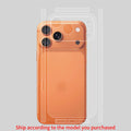 Pet Soft Film Curved Edge Fiber Glass Protective High-definition Back Qme iPhone 17 Pro Max