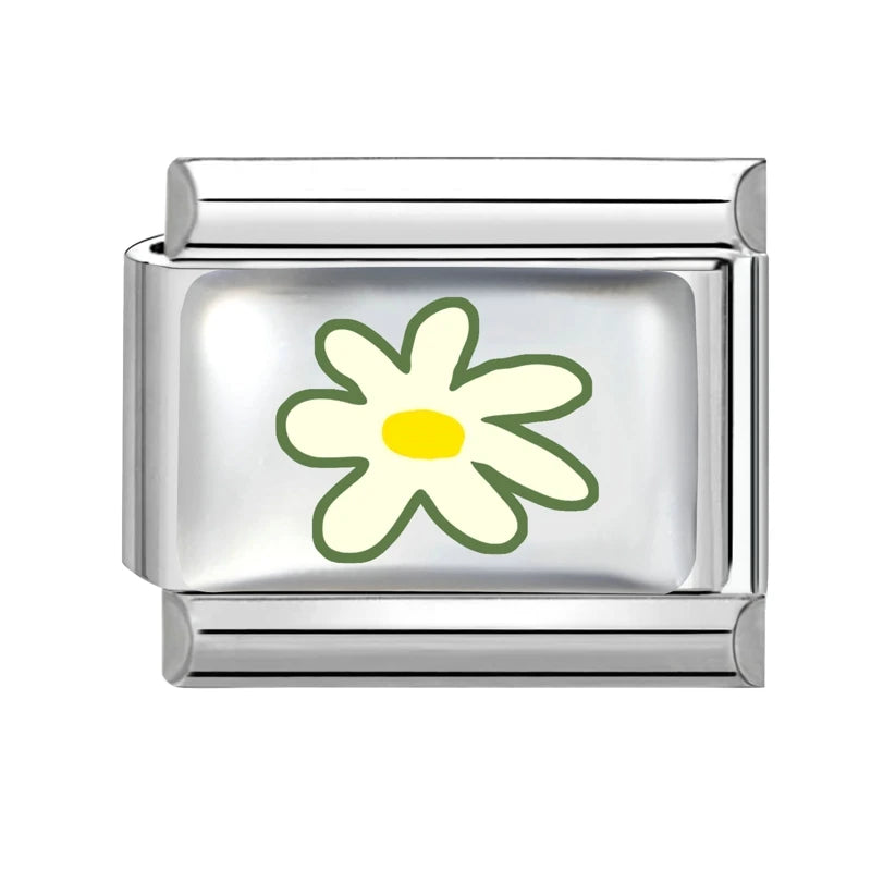 DIY Labour Day Series Italian Charm Bracelet Hammer Axe Pattern Bead Fit 9mm Stainless Steel Italian Charm Bracelet Jewelry Gift Qme Style 11