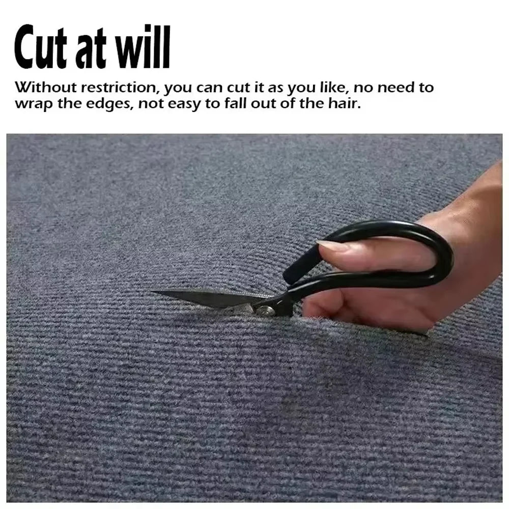 40cmx3m Self-Adhesive Non-Slip Pad, Waterproof & Oil Resistant Floor Mat for Kitchen/Bathroom Safety, Anti-Skid Rug Qme
