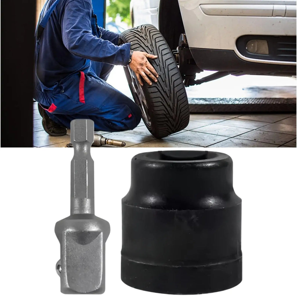 Jack Socket Drill Adapter Electric Drill Adapter Jack Socket Vehicle Maintenance Tools Lifting Equipment Heavy Duty for car Qme