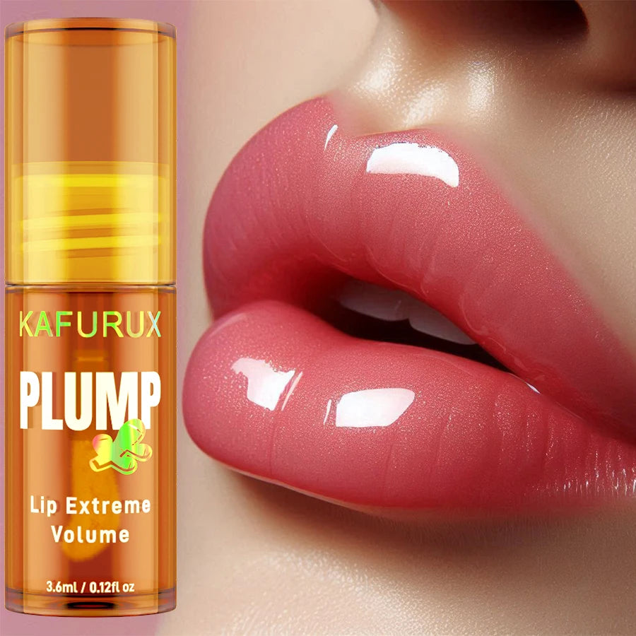Sexy Lip Plump Long Lasting Oil Moisturizing Gloss Serum Instant Qme