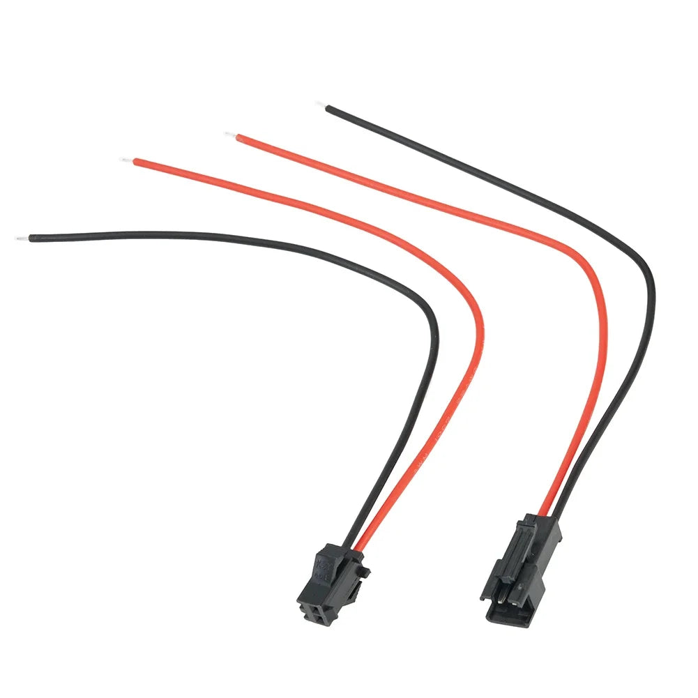 Wire Connector 2Pin JST SM Connector 22 AWG Adapter Female Vandesail 2.2mm/0.09" 20 Pairs Quality New Practical Qme