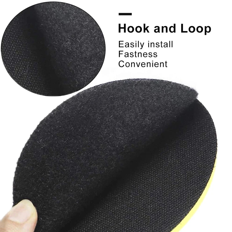 3 4 Polishing Car Pad Waxing Sponge Disk Wool Wheel Auto Paint Care Qme