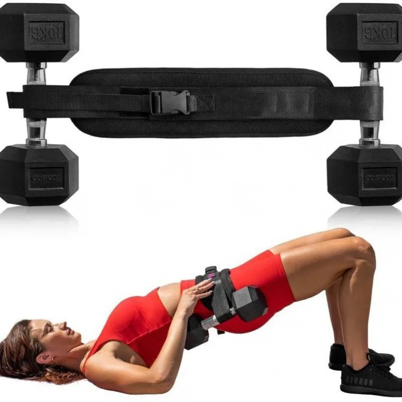 Professional Hip Thrust Belt Non-slip Weighted Training Glute Bridge Qme