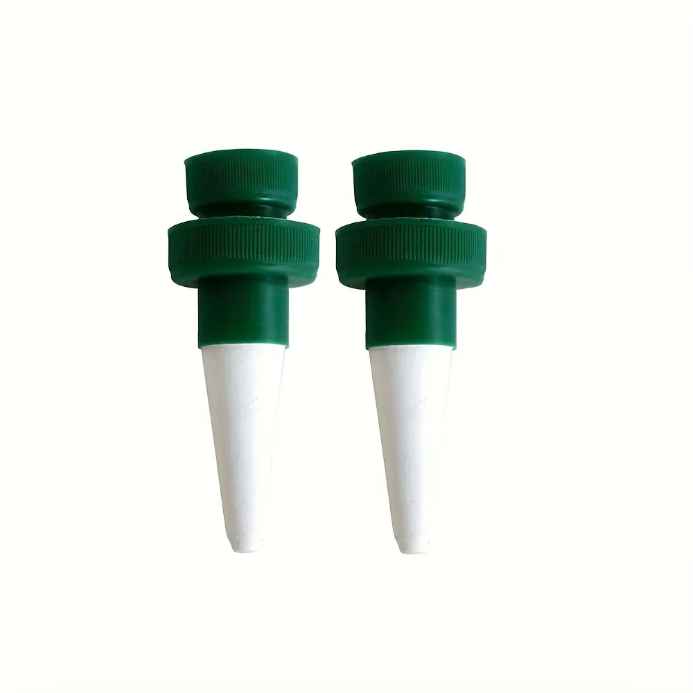 4pcs Self-Watering Spikes for Plants - Automatic Irrigation System for Potted Flowers & Vacation Plant Care, Durable & Plastic, Qme