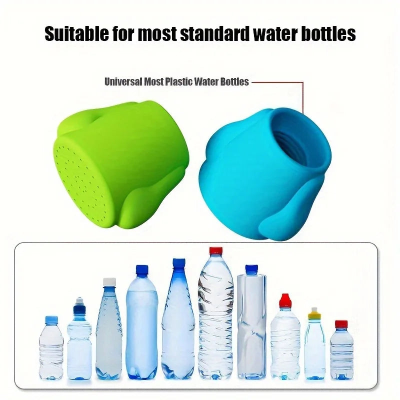 Pet cleaning supplies, dog shower, silicone multifunctional showerhead, outdoor portable water bottle shower head Qme