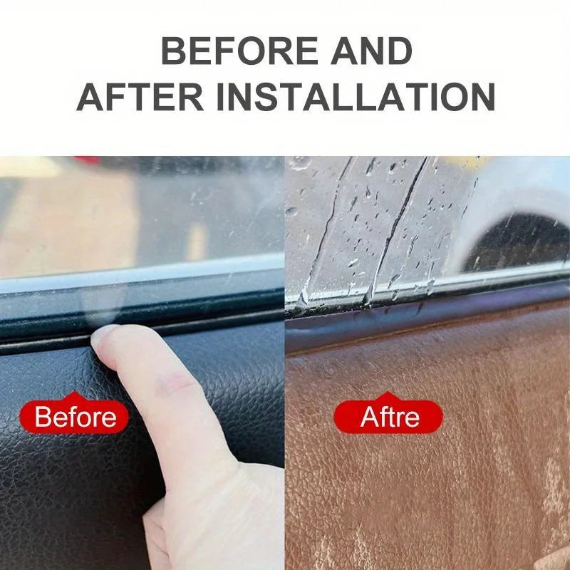 Car window sealing strips, car side window gap fillers Qme
