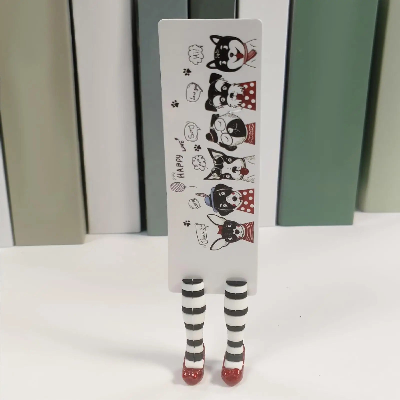 Witch Bookmark Funny Page Marker 3D Witch Bookmark Pagination Mark Decor For Bookworms Qme