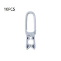 10/20PCS Clothespins Hanging Peg Clip Plastic Hangers Rack Laundry Clothes Pegs Clamps Towel Clothing Hat Clip Home Storage Hook Qme Gray 10PCS