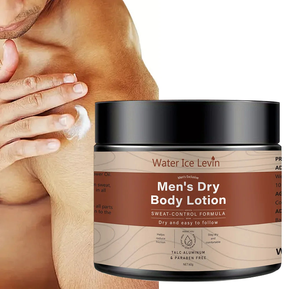 New Dry body lotion for men Moisturizing Face Cream with Hyaluronic Acid Skin Care for Men Collagen Moisturizer Cream 60g Qme