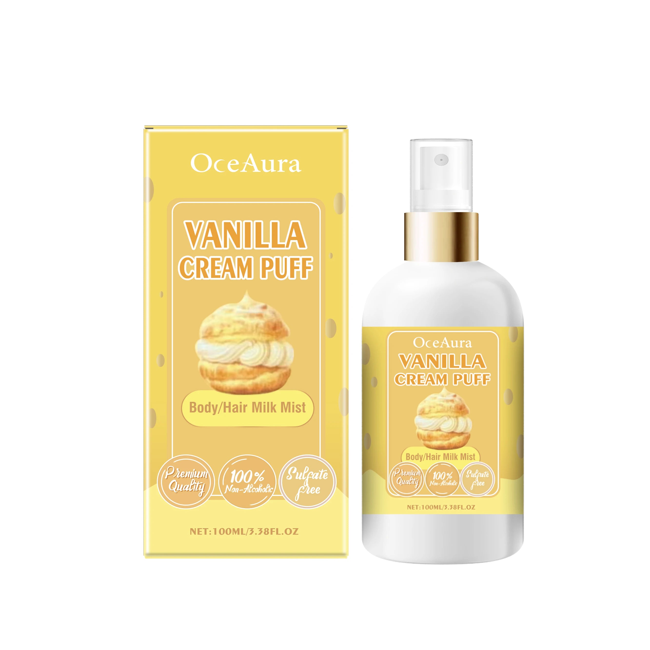 Olive Oil Face Body Skin Care Deep Nourish Improve Dry Rough Qme Vanilla Puff