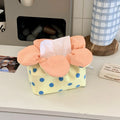 Elegant Creative Flower Shape Tissue Box Holder Stylish Desktop Qme 1Pc