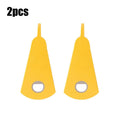 Multi Functional Capper Twister Portable Bottle Opener Universal Canned Non-slip Labor Saving Twist Bottle Cap Kitchen Gadgets Qme yellow 2pcs