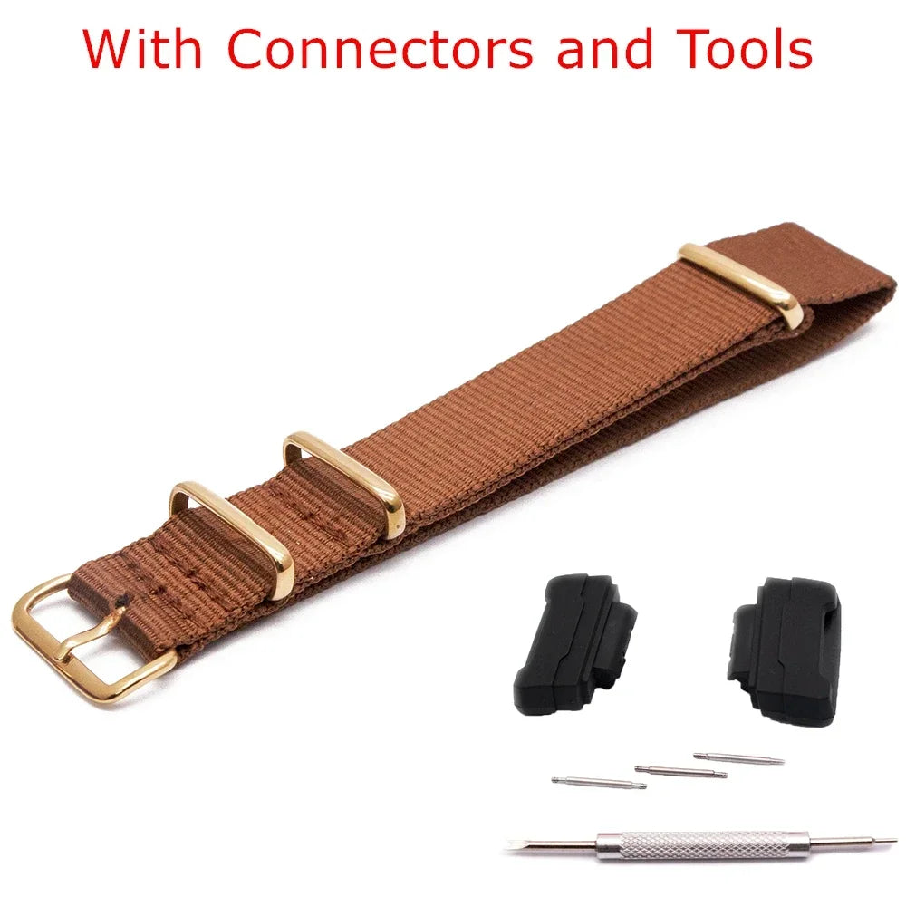 Nylon Watch Strap Casio G-shock GA100 GA120 GA110 GA400 Men Women
