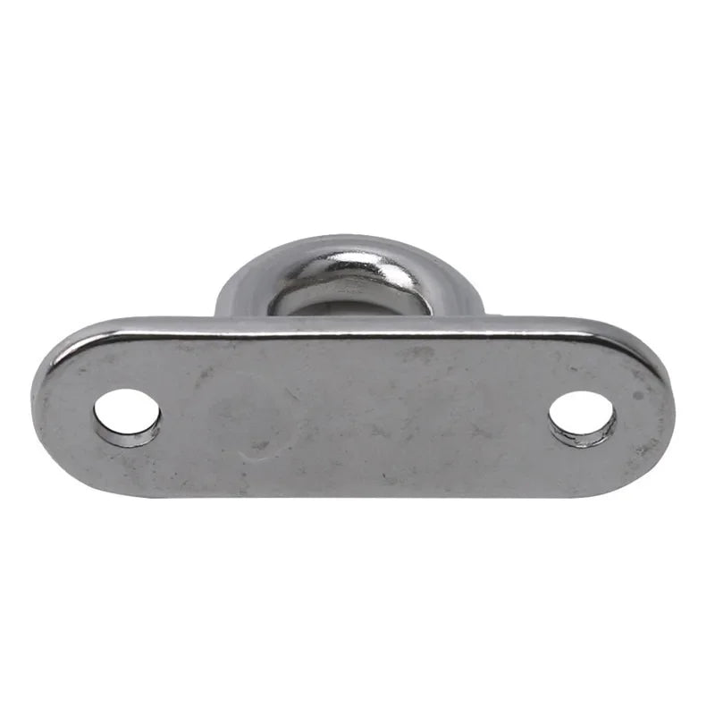 304-M6 M5 M8 Oval Eye Board Marine Deck Buckle Staple Boat Shade Sail Mounting Fastening Set - 304 Marine Grade Stainless Steel Qme