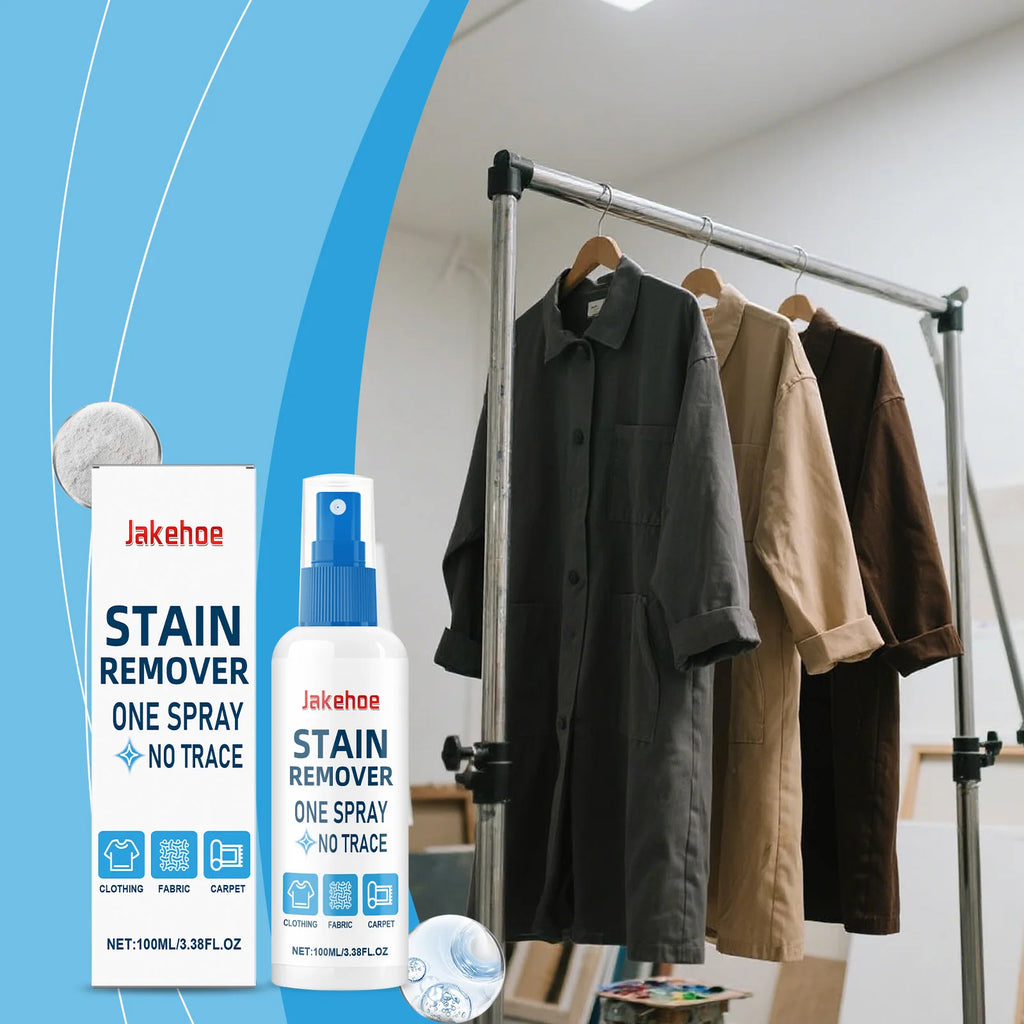 Clothes Stain Cleaning Spray Effectively Removing Stubborn Oil Stain Eliminate Odor Yellowing Descaling Clothing Bleaching Agent Qme