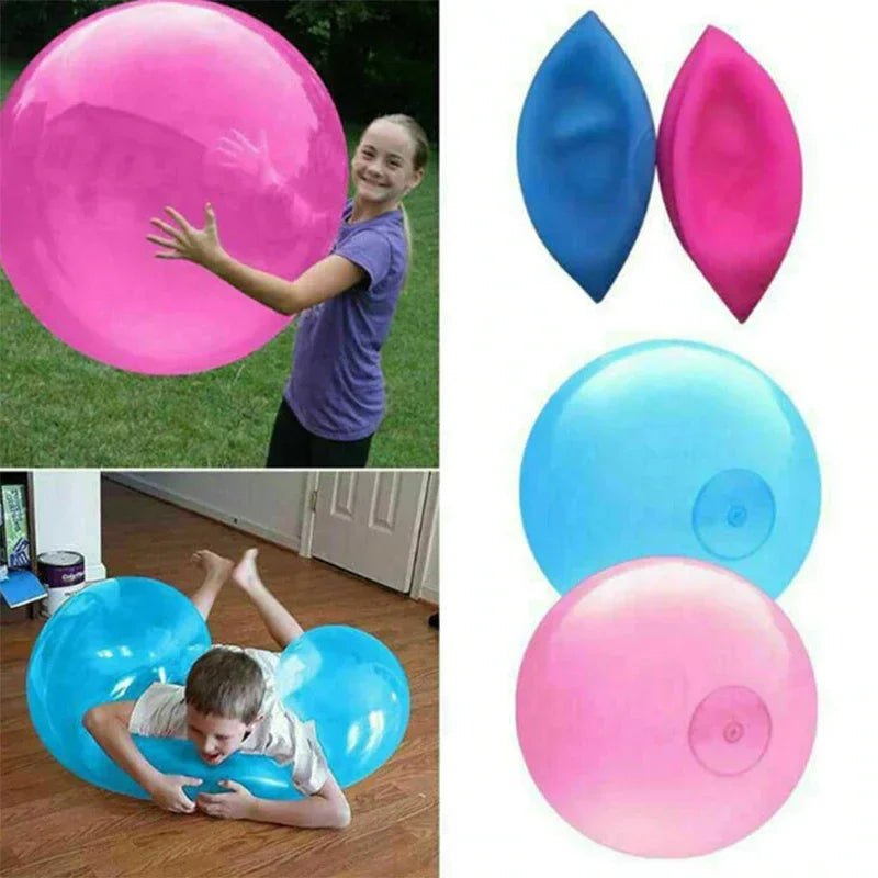 Children Outdoor Toys Bubble Ball Inflatable Rubber Ball Games Balloon Toys Baby Shower Fun Party Water Filled Bubble Ball Toy Qme