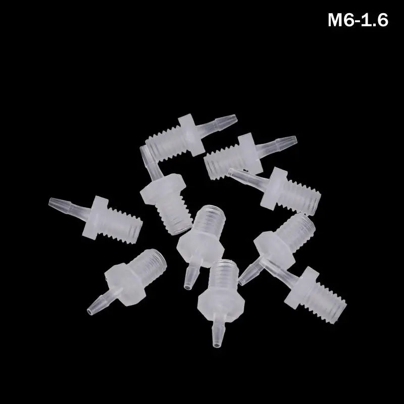 Joint Parts Air Valve Pipe Dispensing Glue Subpackaging Connector Hose Joint Adapter PP Plastic Qme B1
